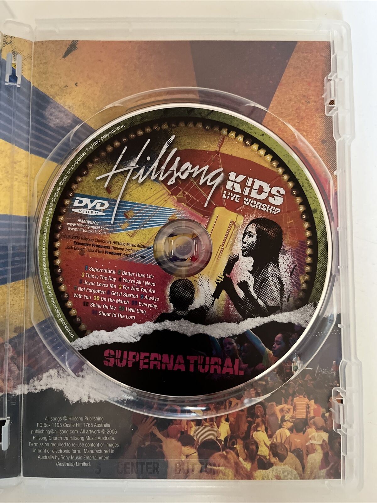 Hillsong Kids Supernatural - Live Worship (DVD) All Regions