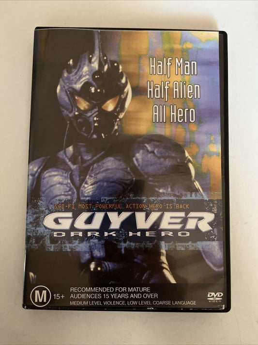Guyver - Dark Hero (DVD, 1994) David Hayter, Kathy Christopherson. All Regions