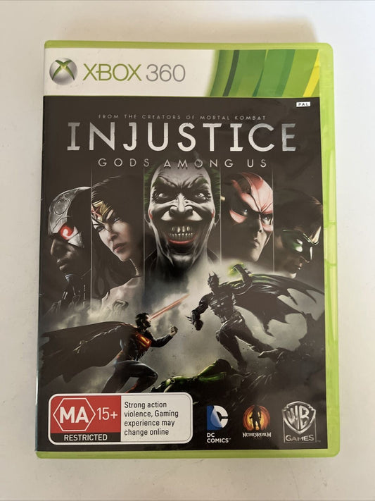 Injustice: Gods Among Us - Microsoft Xbox 360 PAL Game