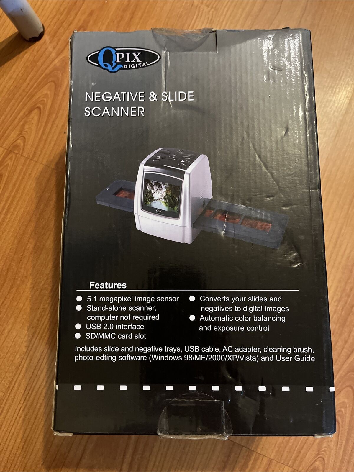 Qpix Digital 35mm Film Negative & Slide Scanner FS-170 USB NEW
