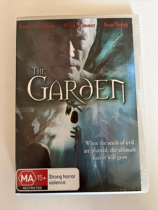 The Garden (DVD, 2006) Horror Film. Lance Henriksen, Sean Young. Region 4