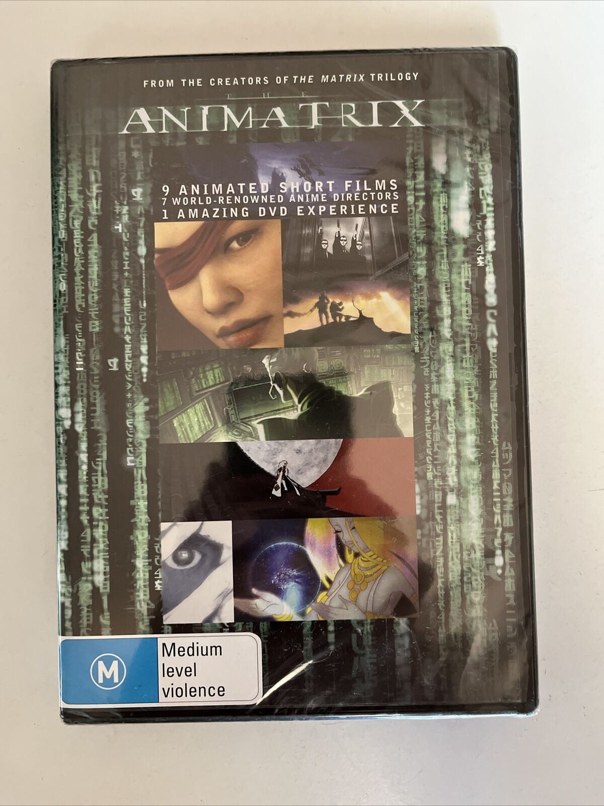 *New Sealed* Animatrix (DVD, 2003) 9 Matrix Anime Films. Keanu Reeves. Region 4