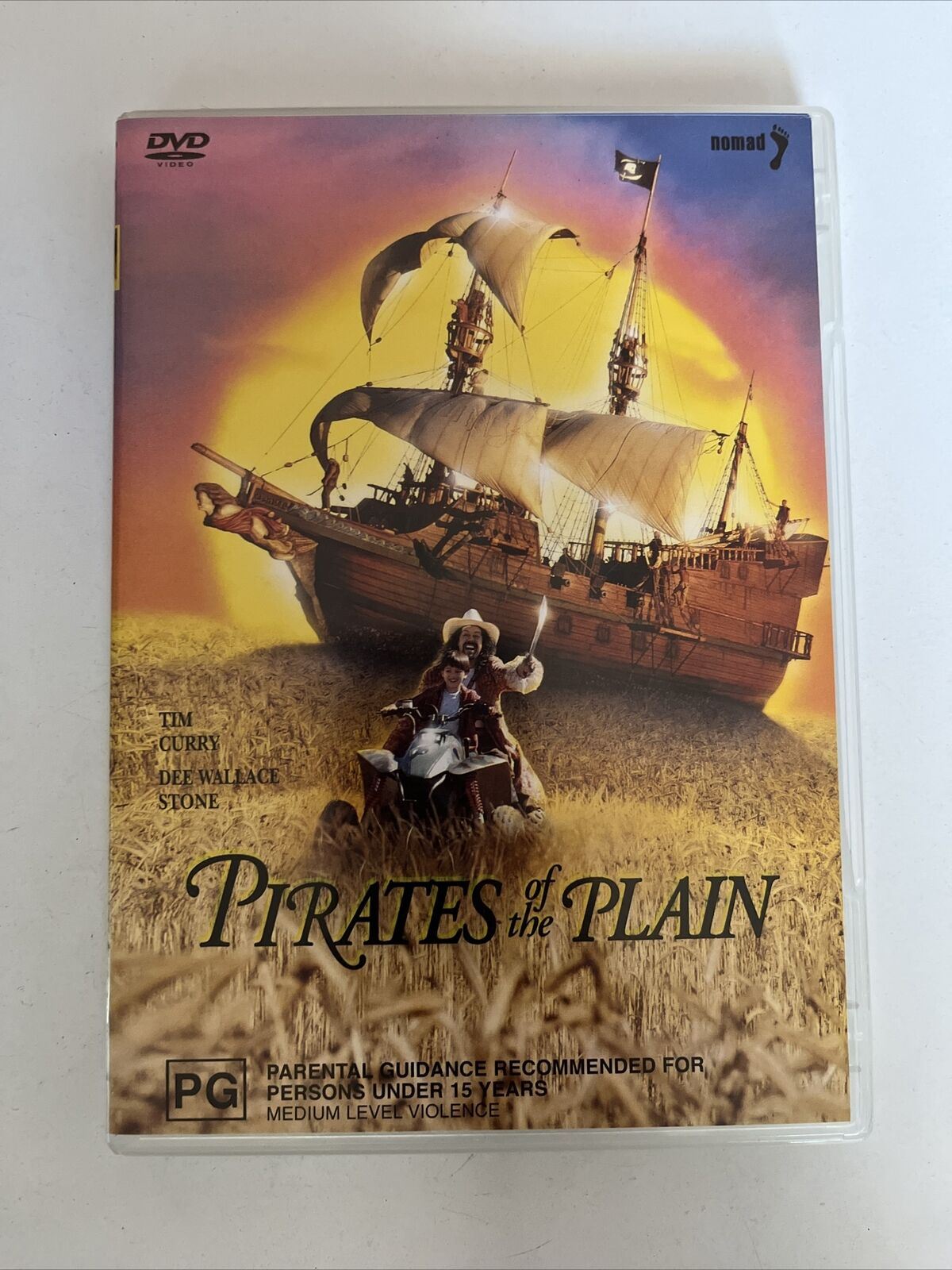 Pirates Of The Plain (DVD, 1999) Tim Curry, Seth Adkins, Jeffrey Pillars.Region4