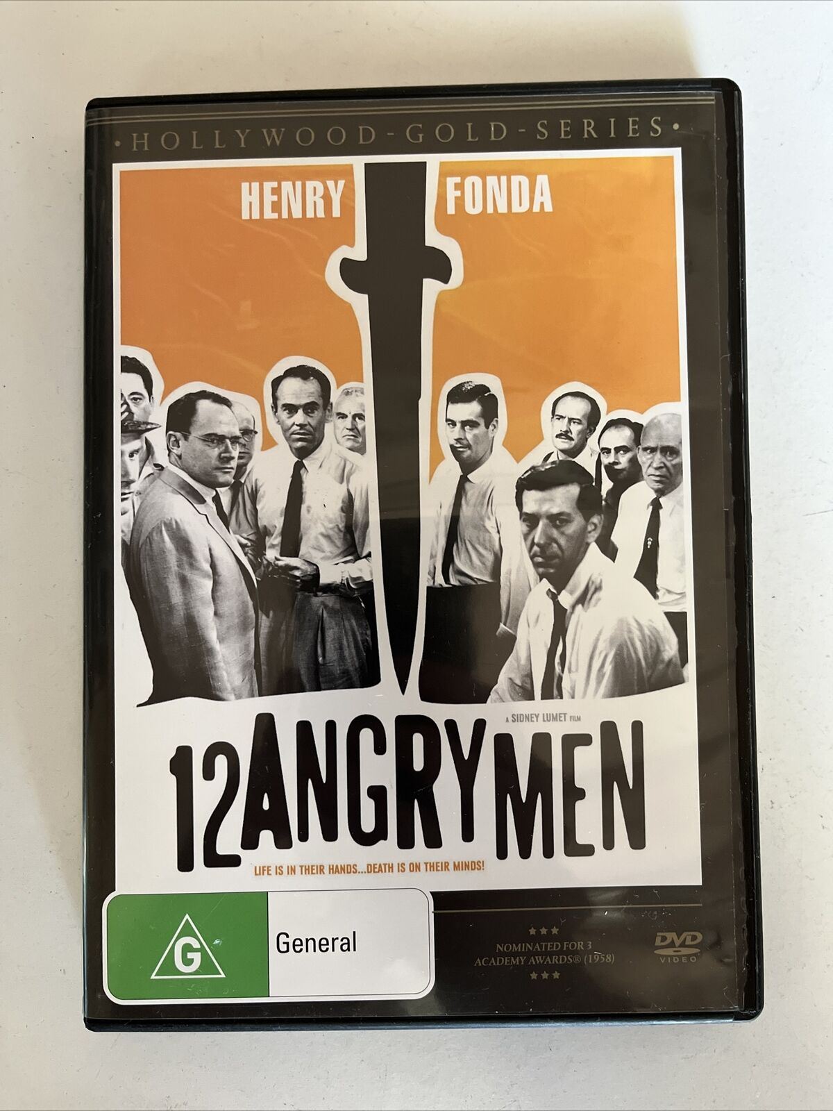 12 Angry Men (DVD, 1957) Henry Fonda, Martin Balsam, John Fiedler. Region 4