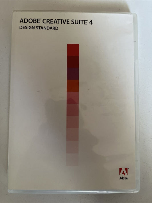 Adobe Creative Suite 4 - Design Standard Apple Mac OS