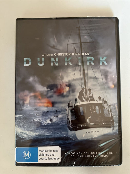 *New Sealed* Dunkirk (DVD, 2017, 2-Disc Set) Tom Hardy. Region 4