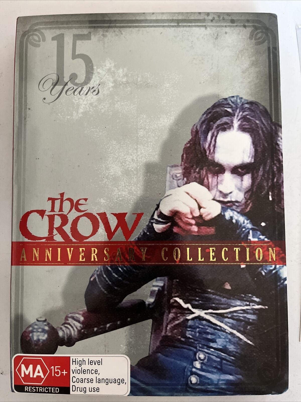 The Crow - Anniversary Collection (DVD, 1994) Brandon Lee. Region 4