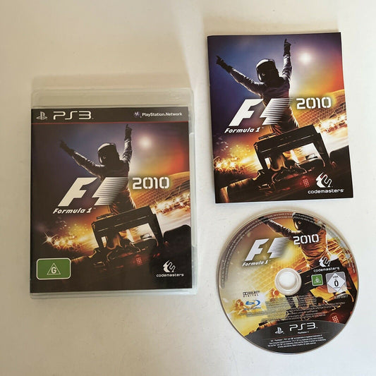 Formula 1 F1 2010 - PS3 Sony PlayStation 3 Game with Manual