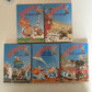 5x Lot Asterix Movies: Britain, Caesar, 12 Tasks, Big Fight, Gaul DVD All Region