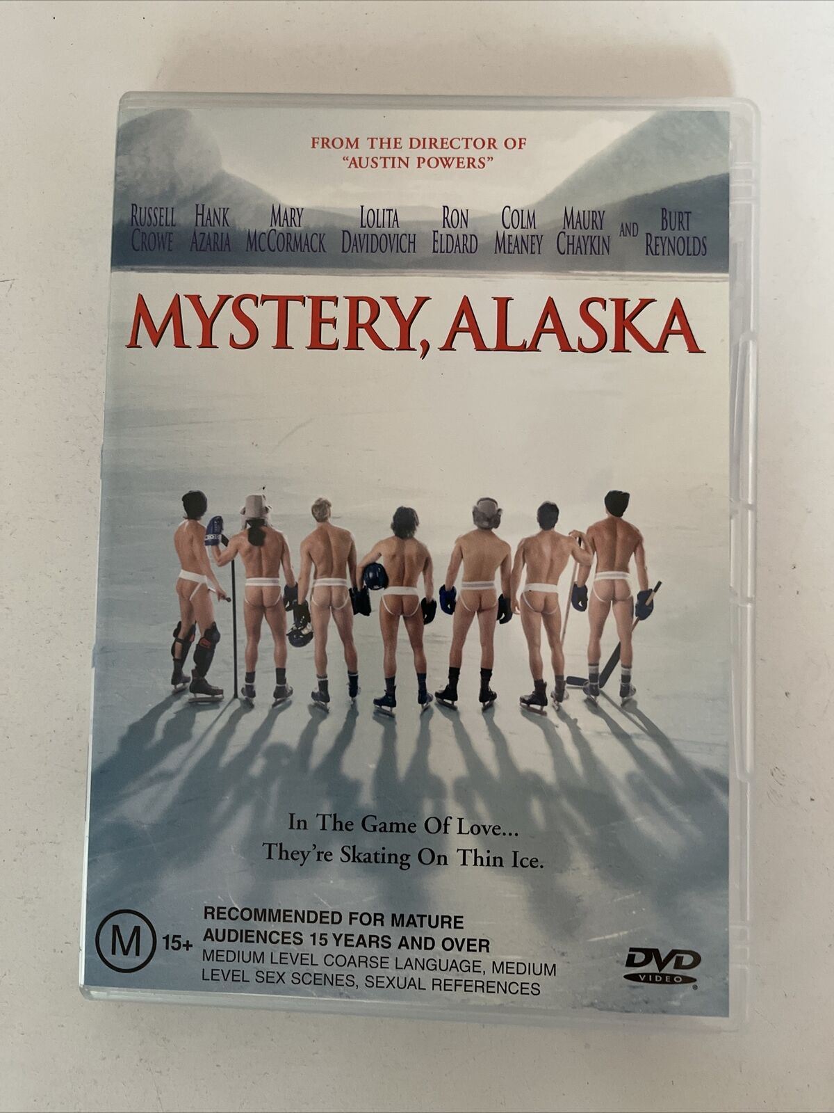 Mystery, Alaska (DVD, 1999) Russell Crowe, Hank Azaria, Mary McCormack. Region 4