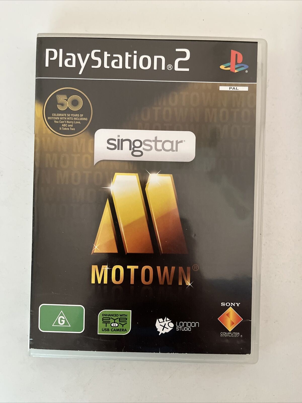 Singstar Motown Bundle - Sony PlayStation 2 PS2 with 2 Microphones