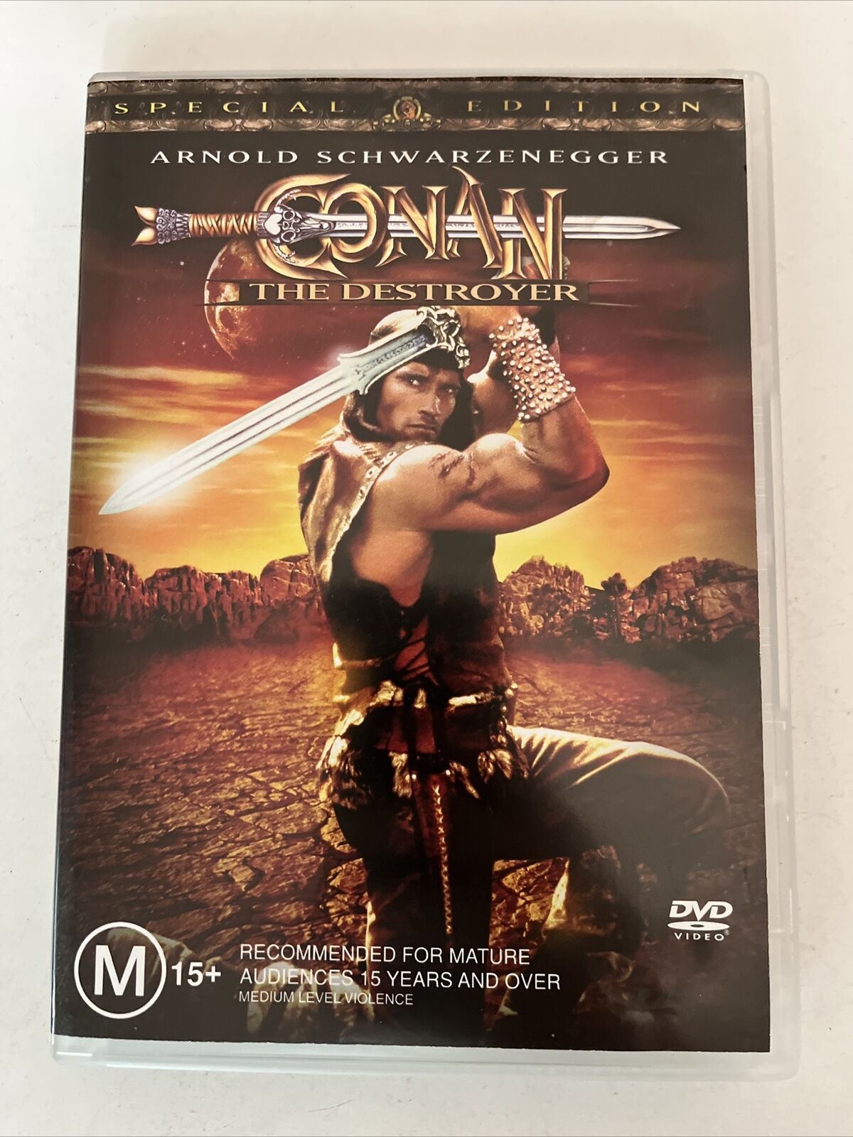 Conan The Destroyer - Special Edition (DVD, 1984) Arnold Schwarzenegger. Region4