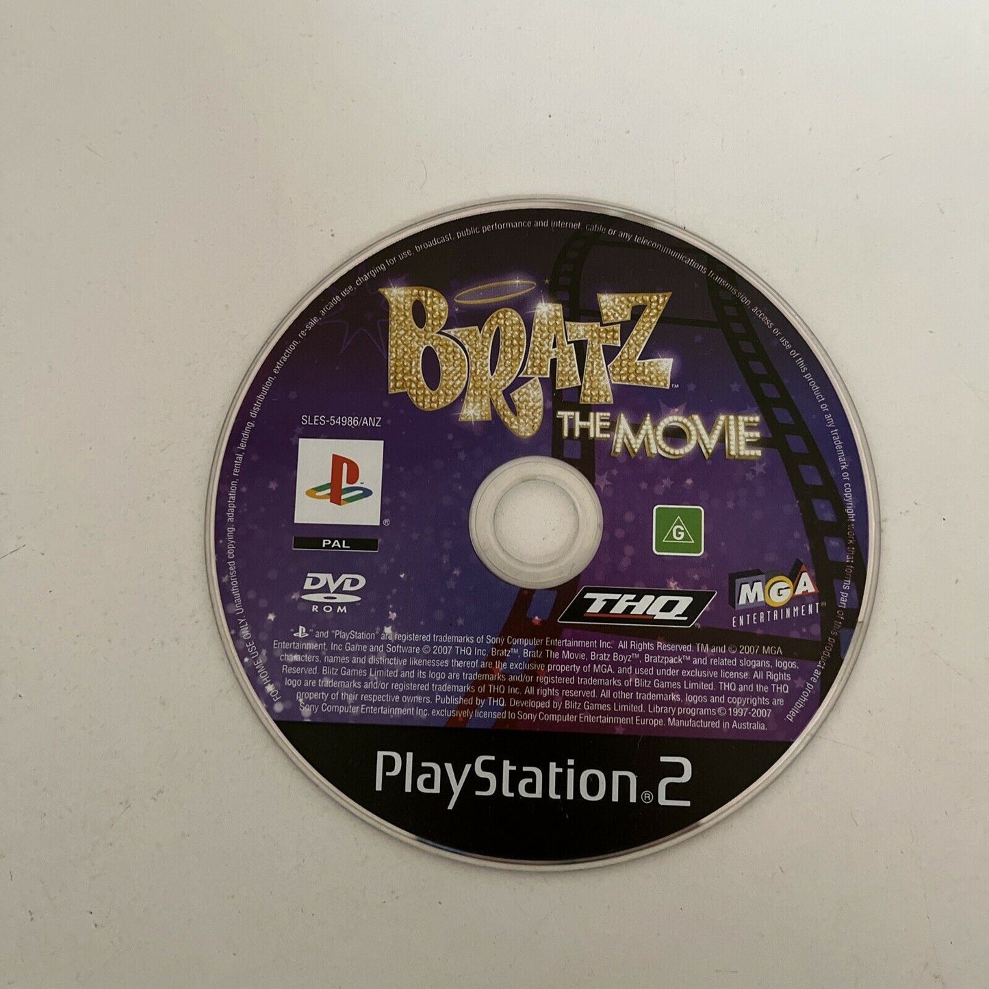 Bratz The Movie - PS2 PlayStation 2 PAL Game with Manual