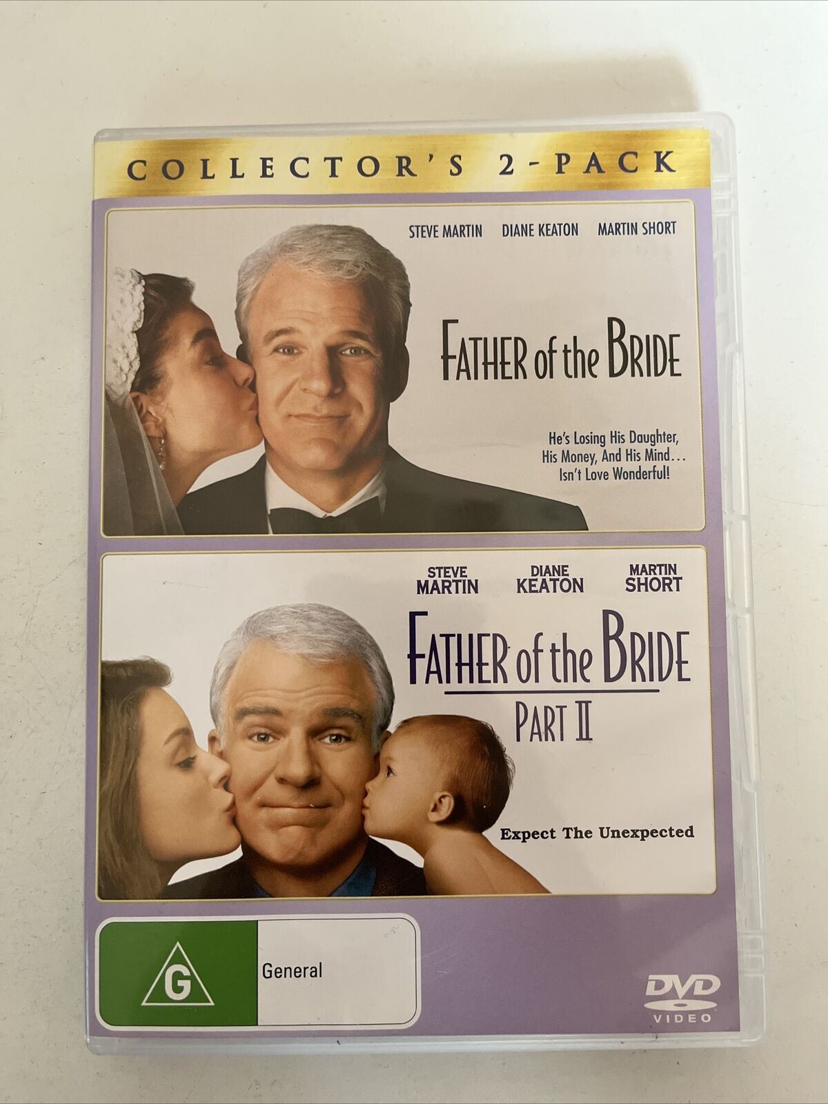 Father Of The Bride 1 & 2 (DVD, 1991) Diane Keaton, Steve Martin. Region 4