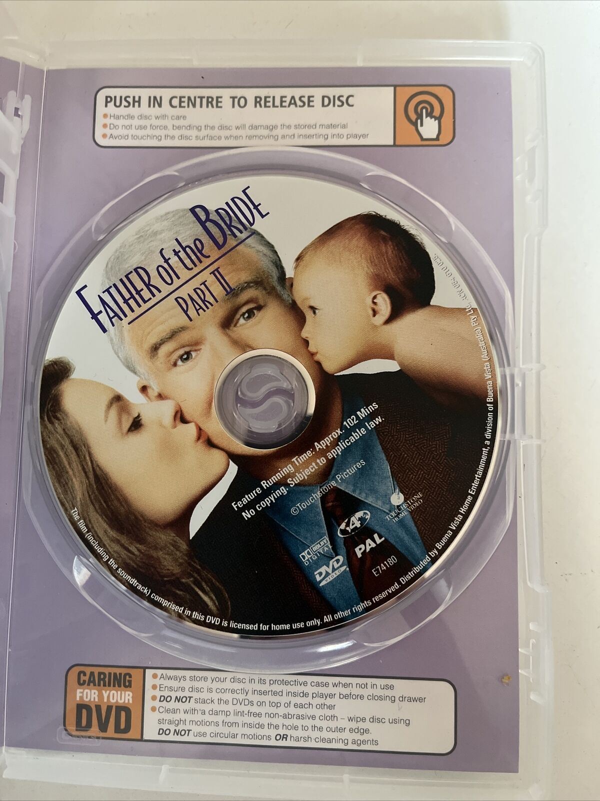 Father Of The Bride 1 & 2 (DVD, 1991) Diane Keaton, Steve Martin. Region 4