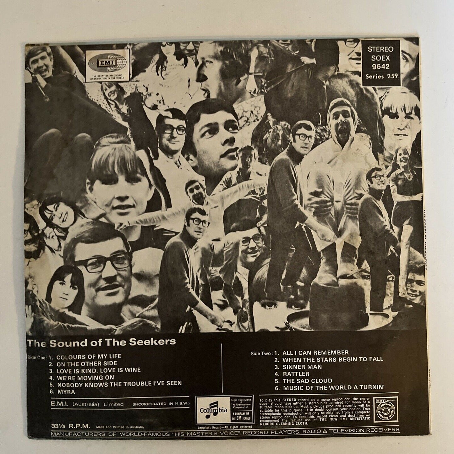 The Seekers - The Sound Of The Seekers Original Vinyl 1970 LP Record SOEX 9642