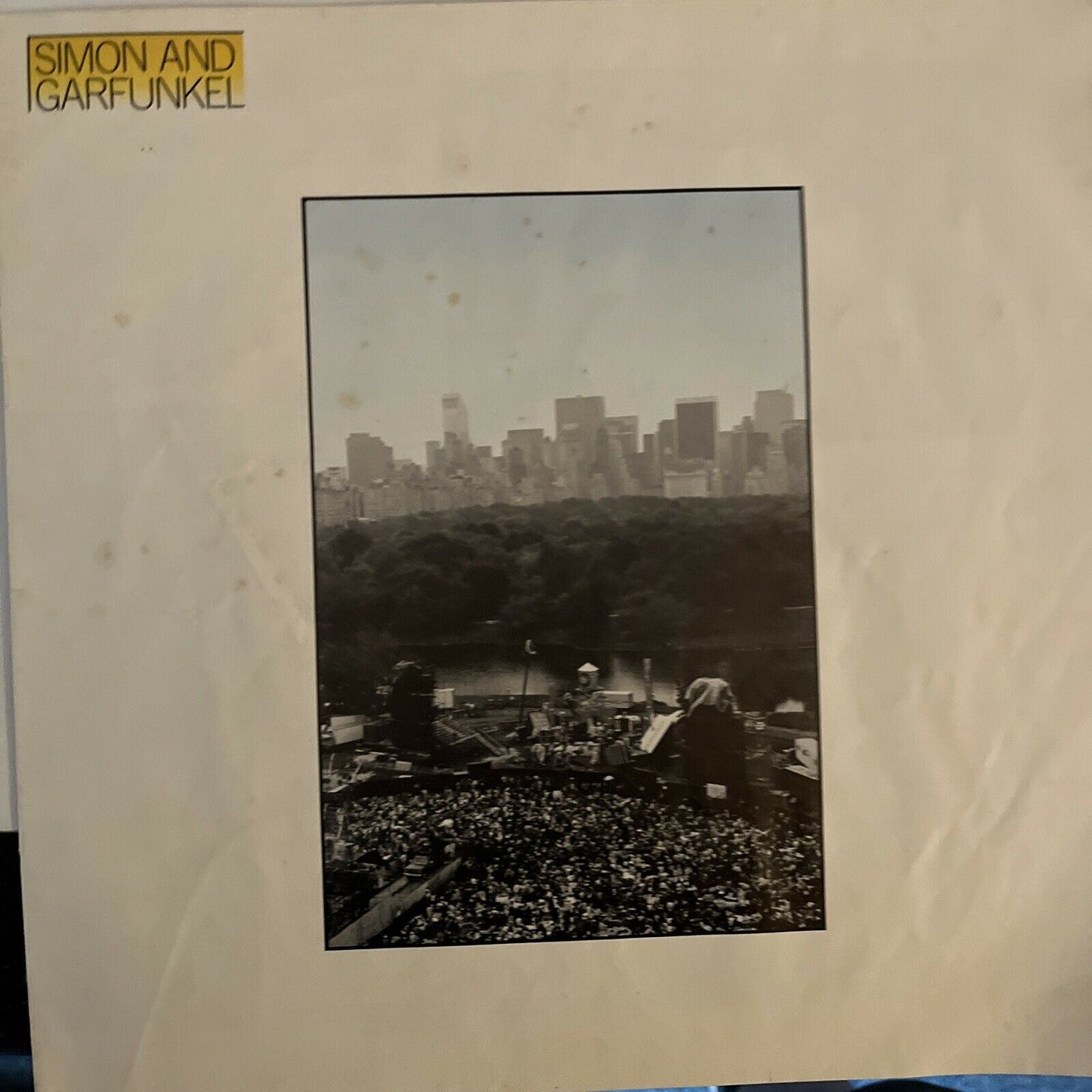 Concert in Central Park by Simon & Garfunkel (Vinyl LP, 1982)