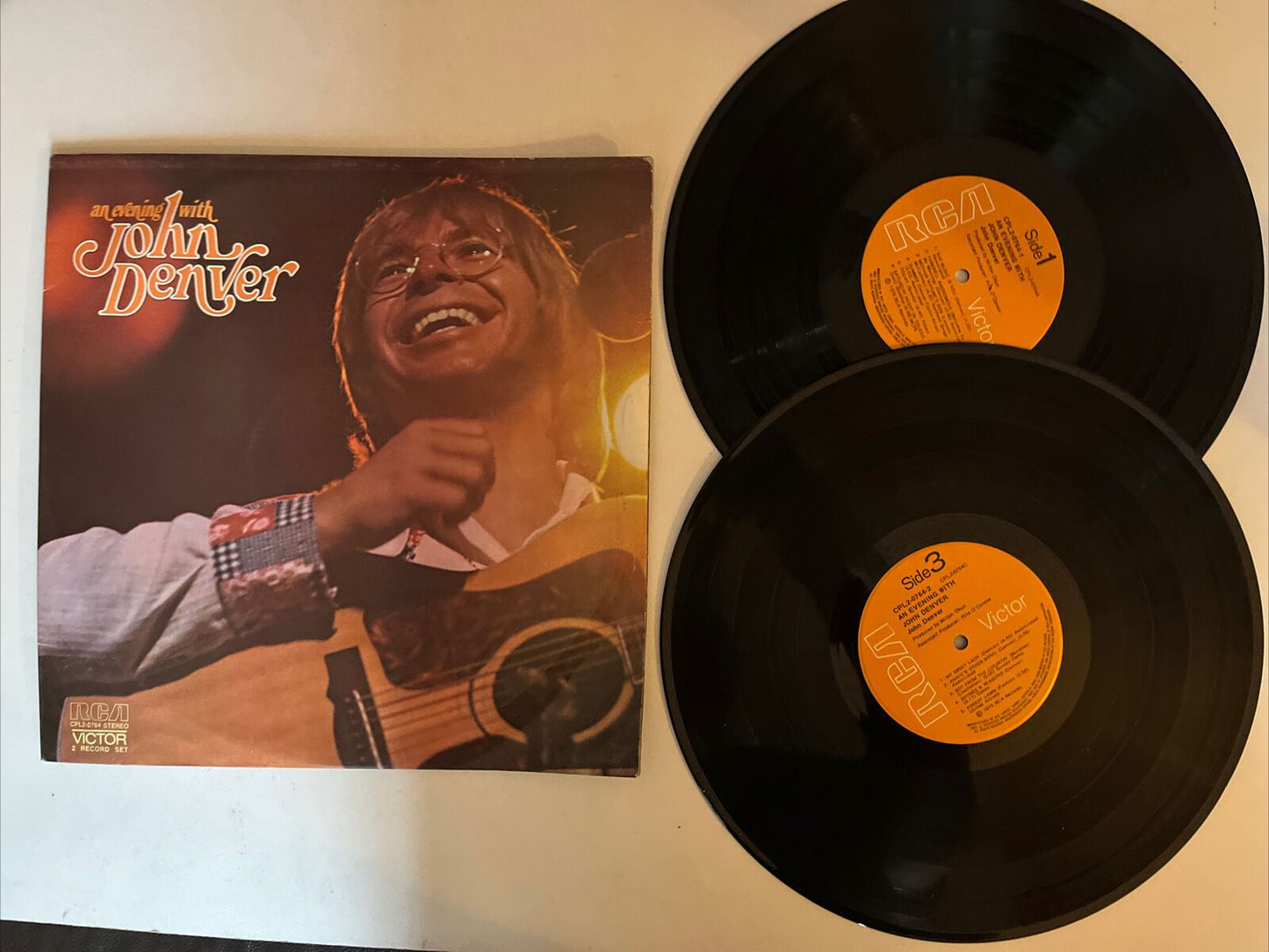 John Denver - An Evening with John Denver - 1975 2x LP Vinyl Record CPL2-0764