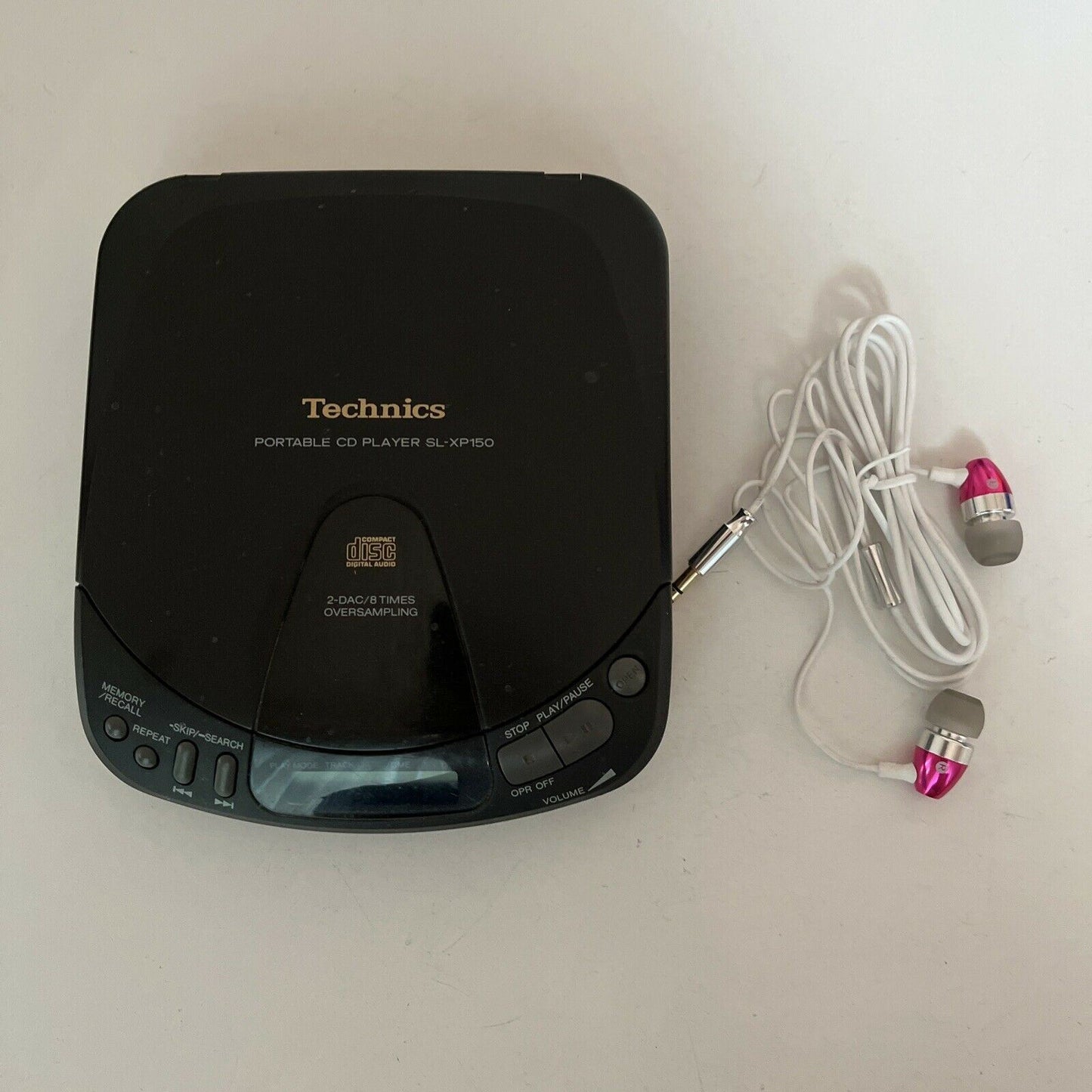 Technics Portable CD Player SL-XP150 Missing Battery Lid