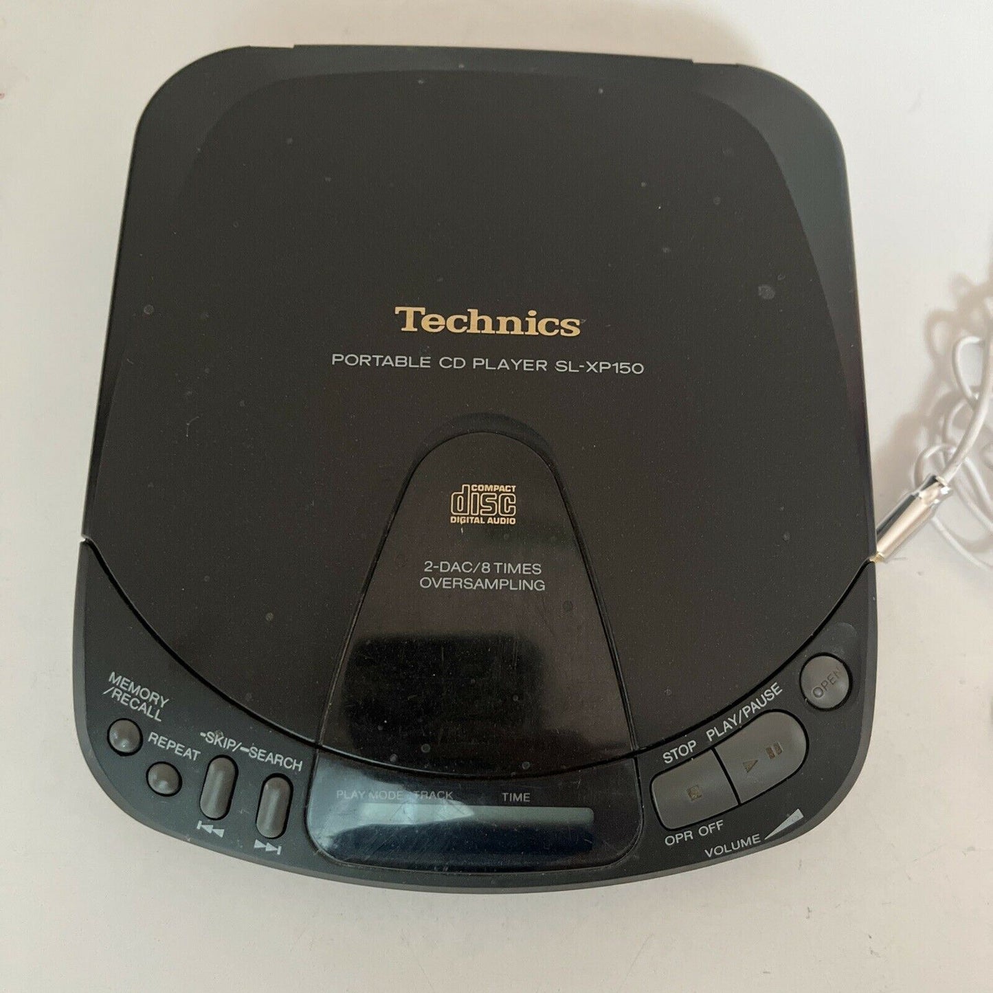 Technics Portable CD Player SL-XP150 Missing Battery Lid