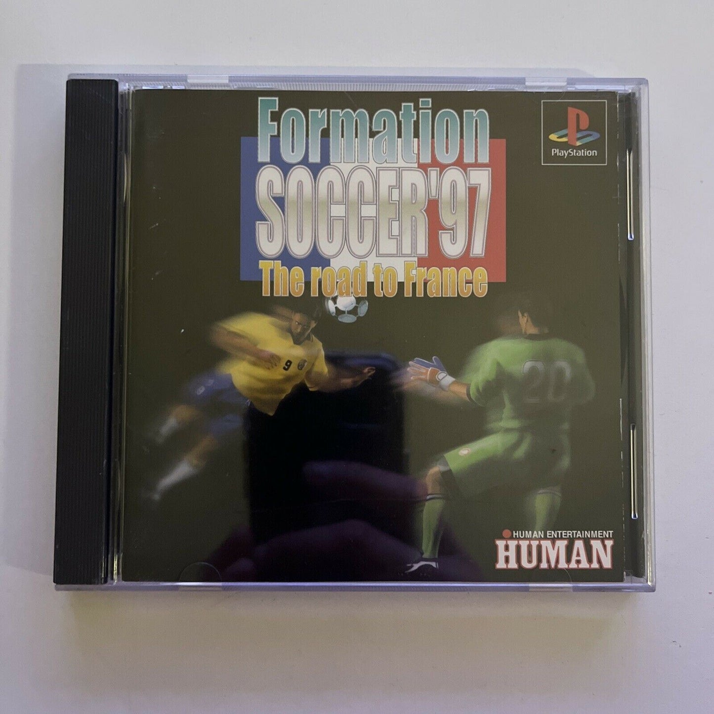 Formation Soccer 97: The Road To France - PlayStation PS1 NTSC-J Japan Game