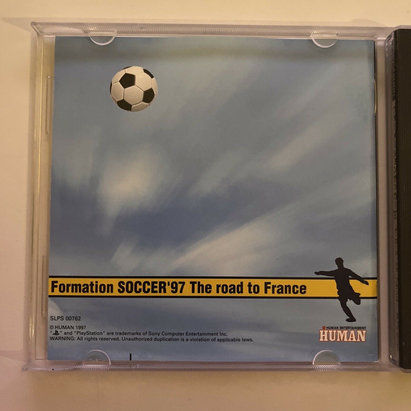 Formation Soccer 97: The Road To France - PlayStation PS1 NTSC-J Japan Game