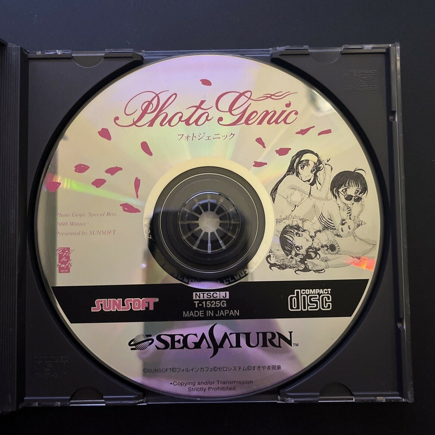 Photo Genic - Sega Saturn NTSC-J Japan 1998 Dating Sim Game