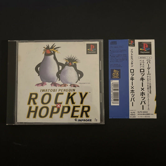 Iwatobi Penguin: Rocky X Hopper - PlayStation PS1 NTSC-J Japan Game