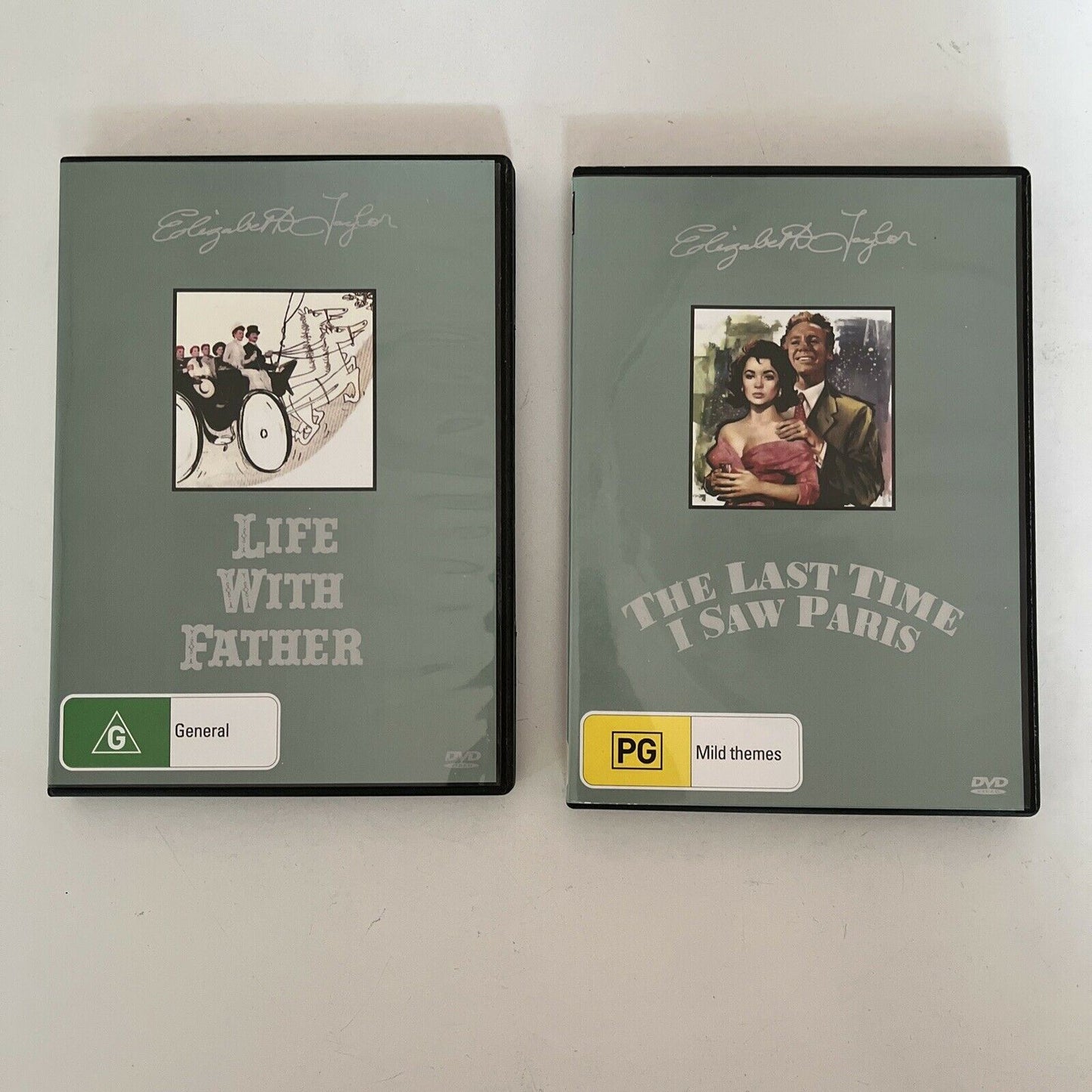 Life With Father / The Last Time I Saw Paris (DVD, 1947) Elizabeth Taylor