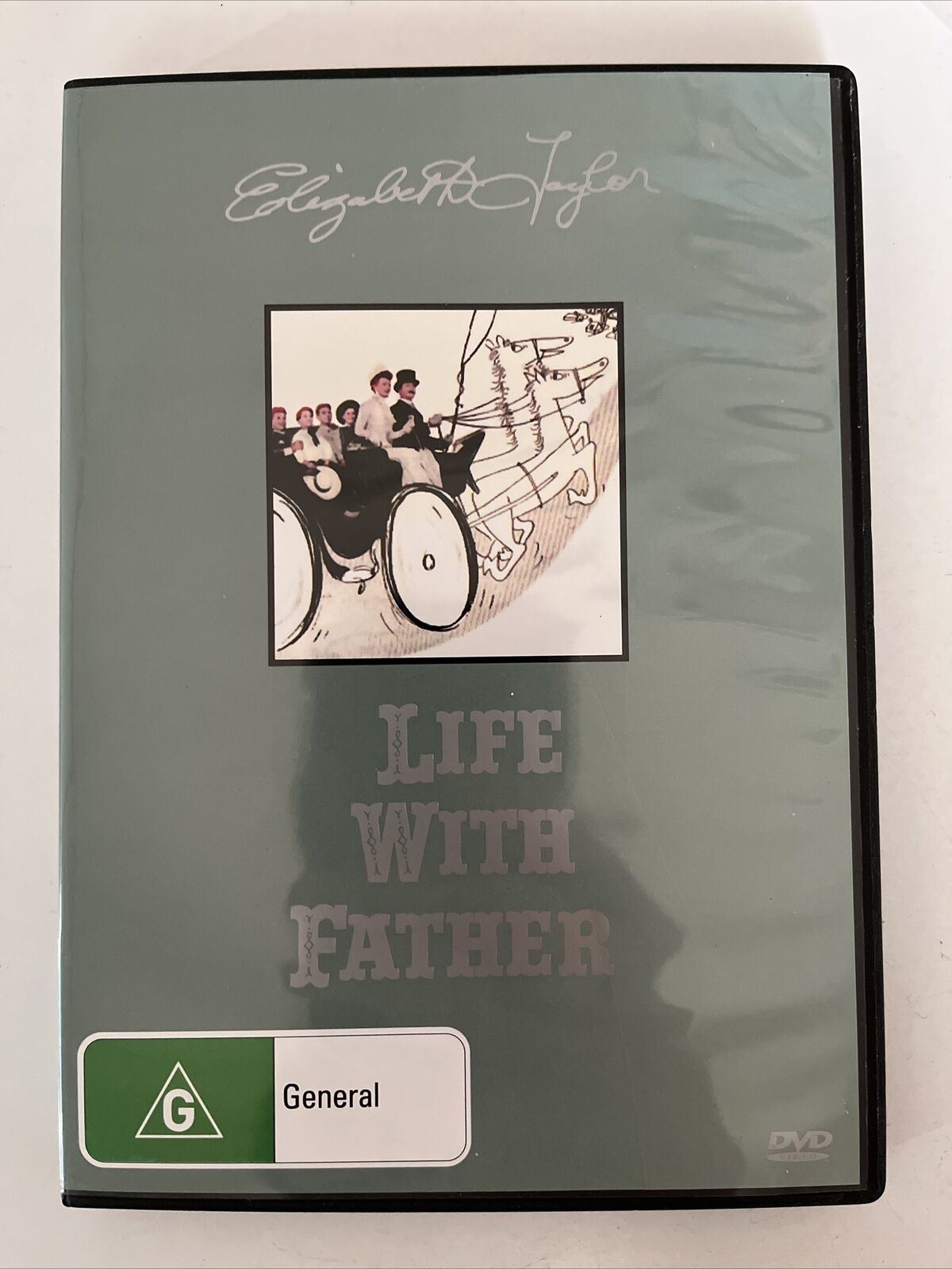 Life With Father / The Last Time I Saw Paris (DVD, 1947) Elizabeth Taylor