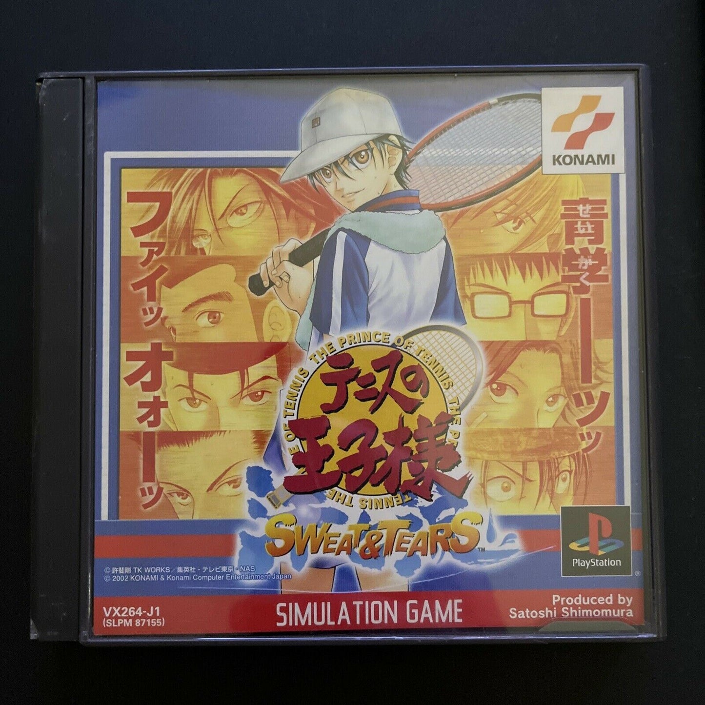 The Prince Of Tennis: Sweat & Tears - PlayStation PS1 NTSC-J Japan Game