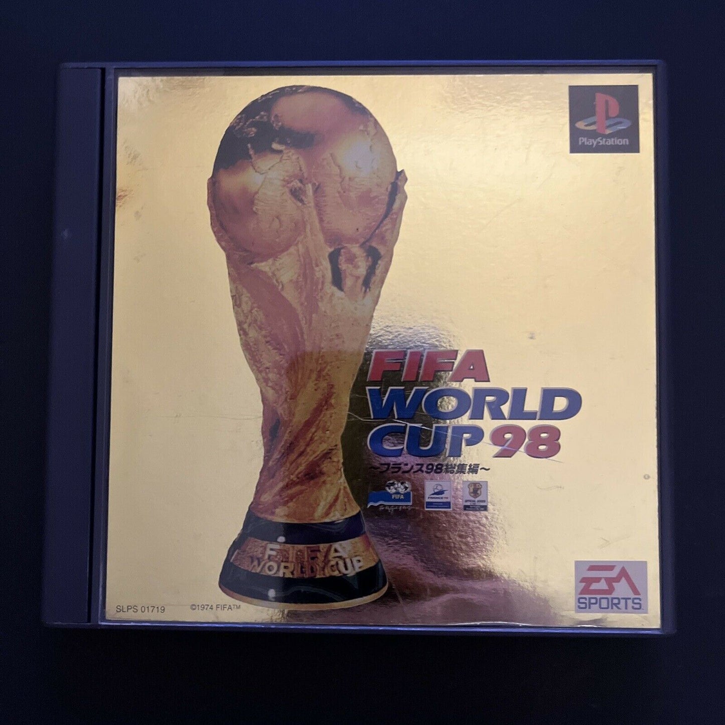 FIFA World Cup 98 - PlayStation PS1 NTSC-J Japan Soccer Game