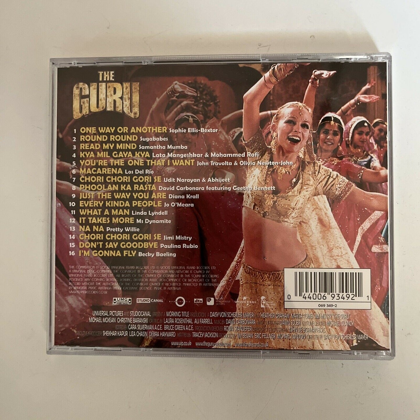 The Guru (Original Film Soundtrack) CD