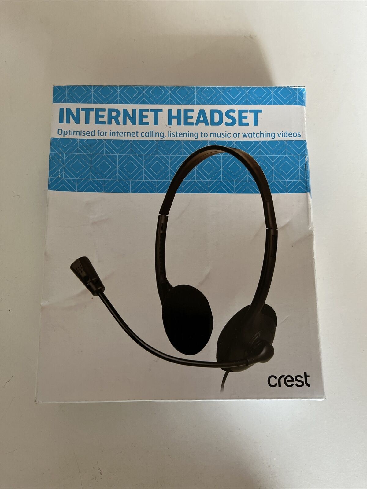 Crest Internet Stereo Headset with Microphone