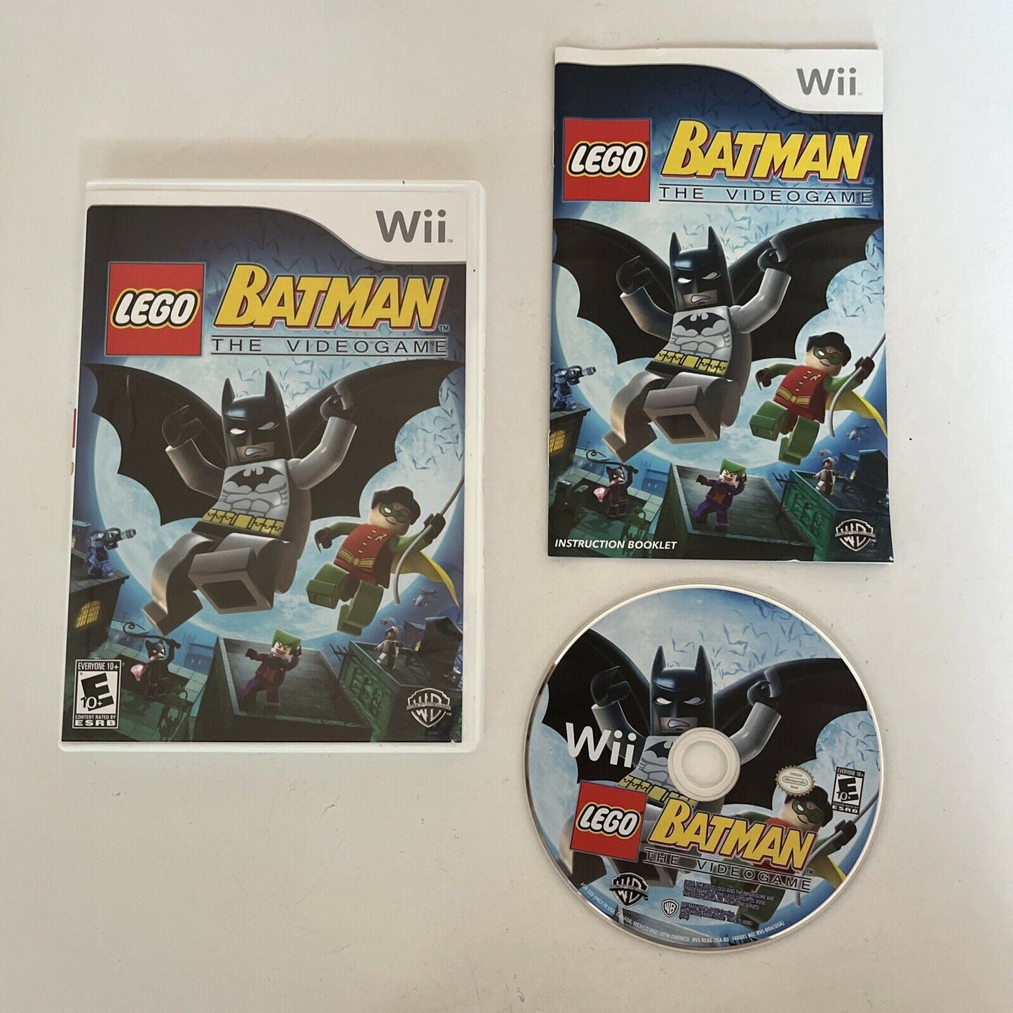 LEGO Batman: The Video Game - Nintendo Wii PAL Game with Manual