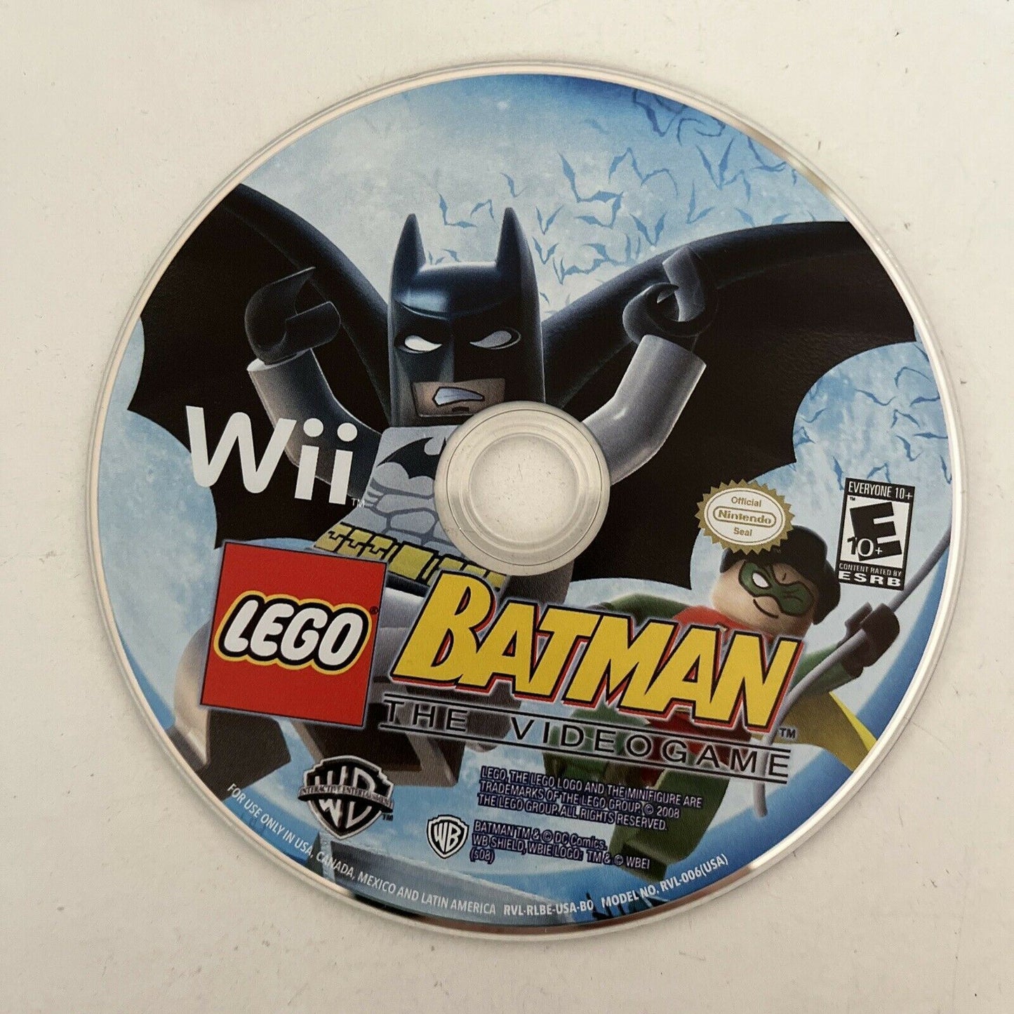 LEGO Batman: The Video Game - Nintendo Wii PAL Game with Manual
