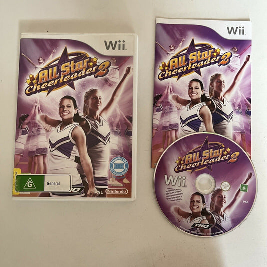 All-Star Cheerleader 2 - Nintendo Wii Game *Complete* (PAL)