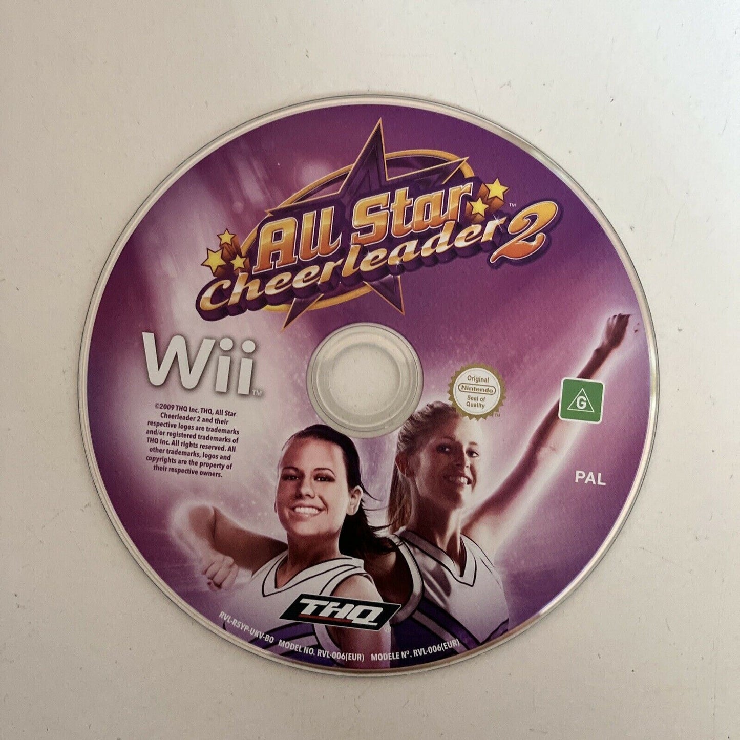 All-Star Cheerleader 2 - Nintendo Wii Game *Complete* (PAL)