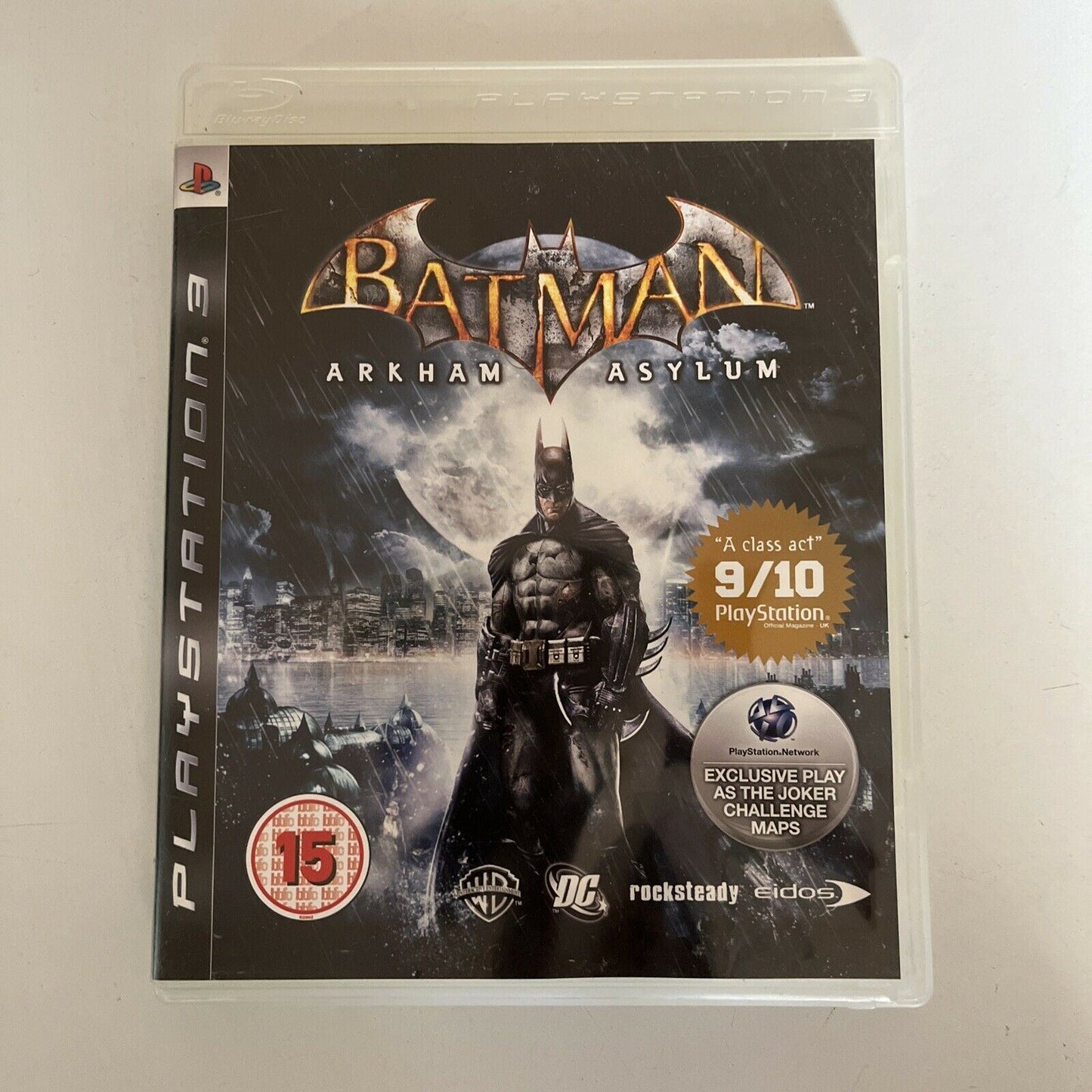 Batman Arkham Asylum - PlayStation PS3 Game with Manual