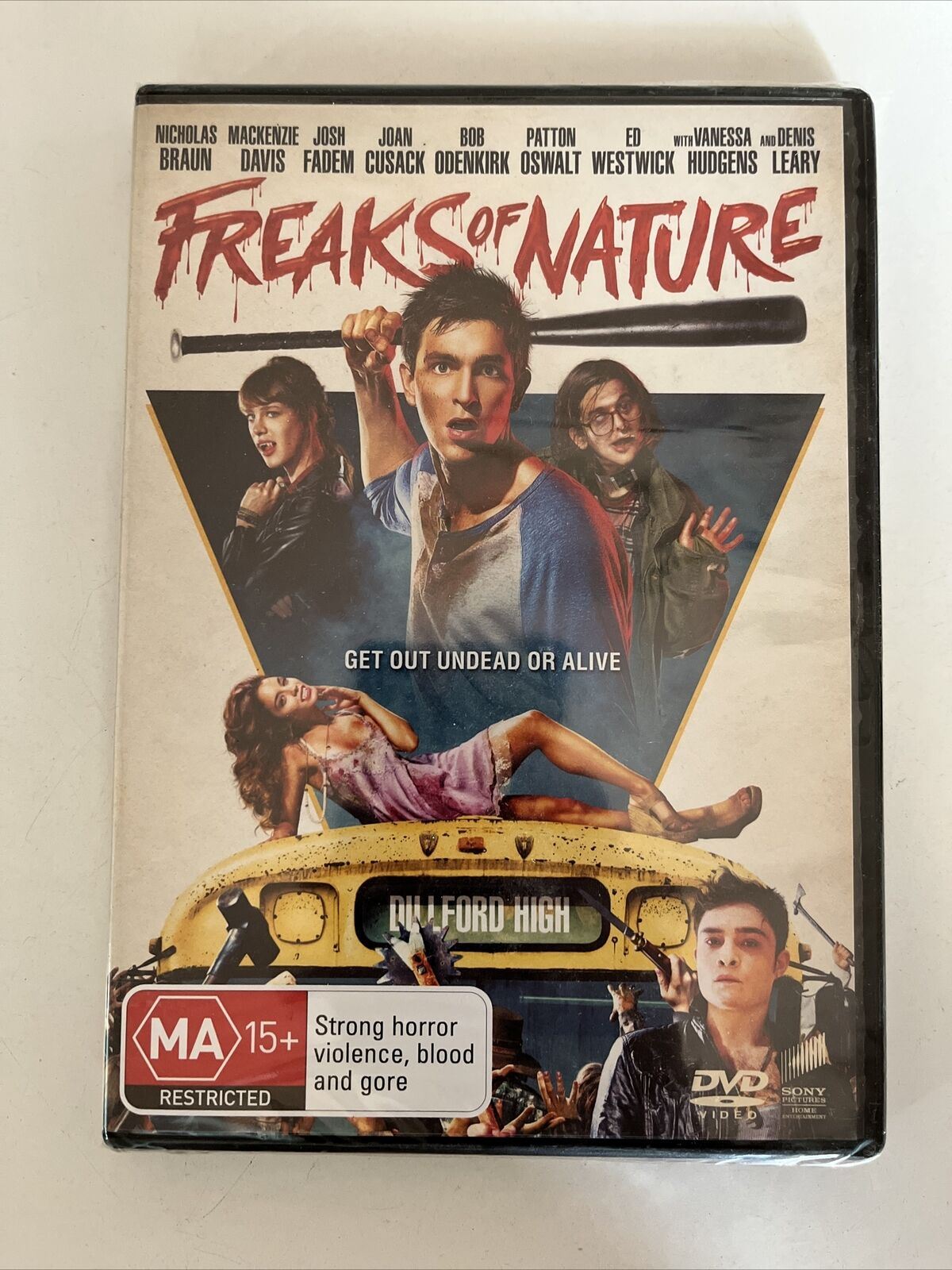 *New Sealed* Freaks Of Nature (DVD, 2015) Nicholas Braun. Comedy Horror Region 4