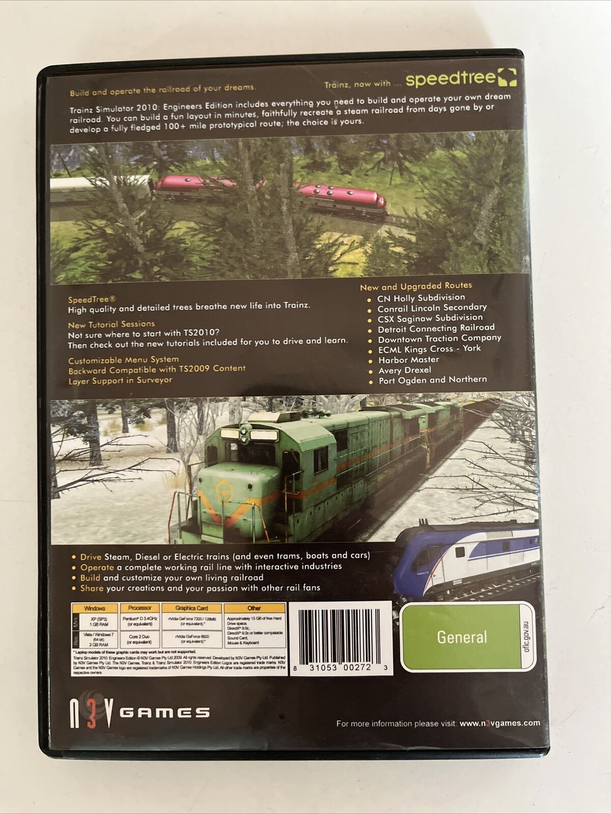 Trainz Simulator 2010: Engineers Edition - PC Windows Game – Retro Unit