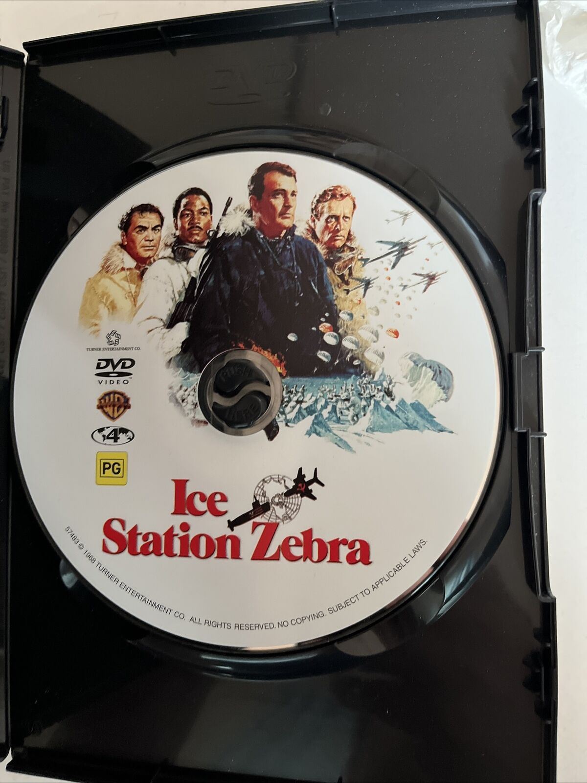 Ice Station Zebra (DVD, 1968) Rock Hudson, Ernest Borgnine. Region 4