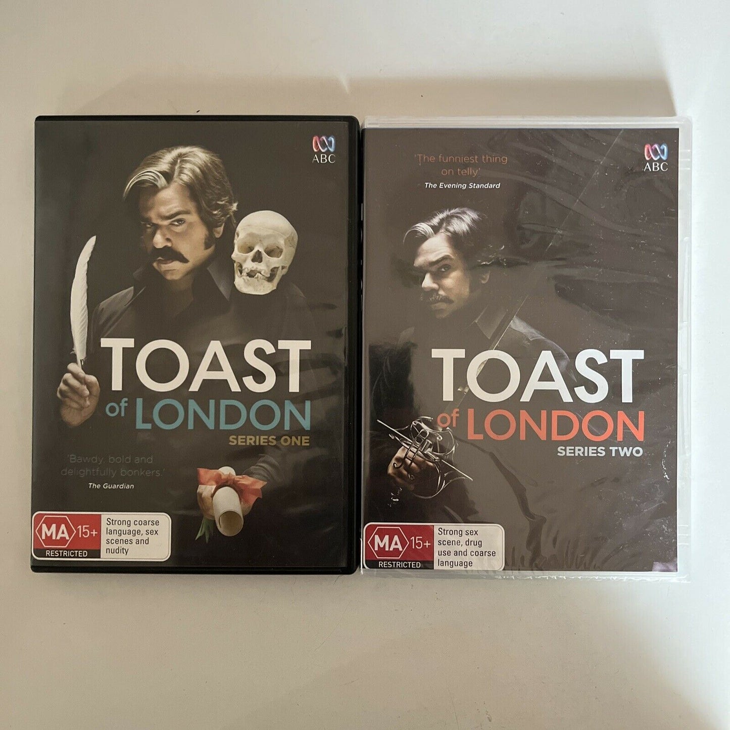 Toast Of London : Series 1 & 2 (DVD, 2015) Comedy Series. Region 4