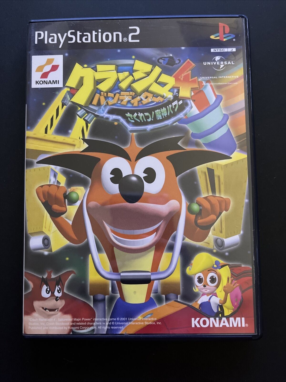 Crash Bandicoot 4 - PlayStation PS2 NTSC-J Japan Platformer Game