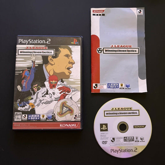 J League Winning Eleven Tactics - PlayStation PS2 NTSC-J Japan Soccer Sim Game