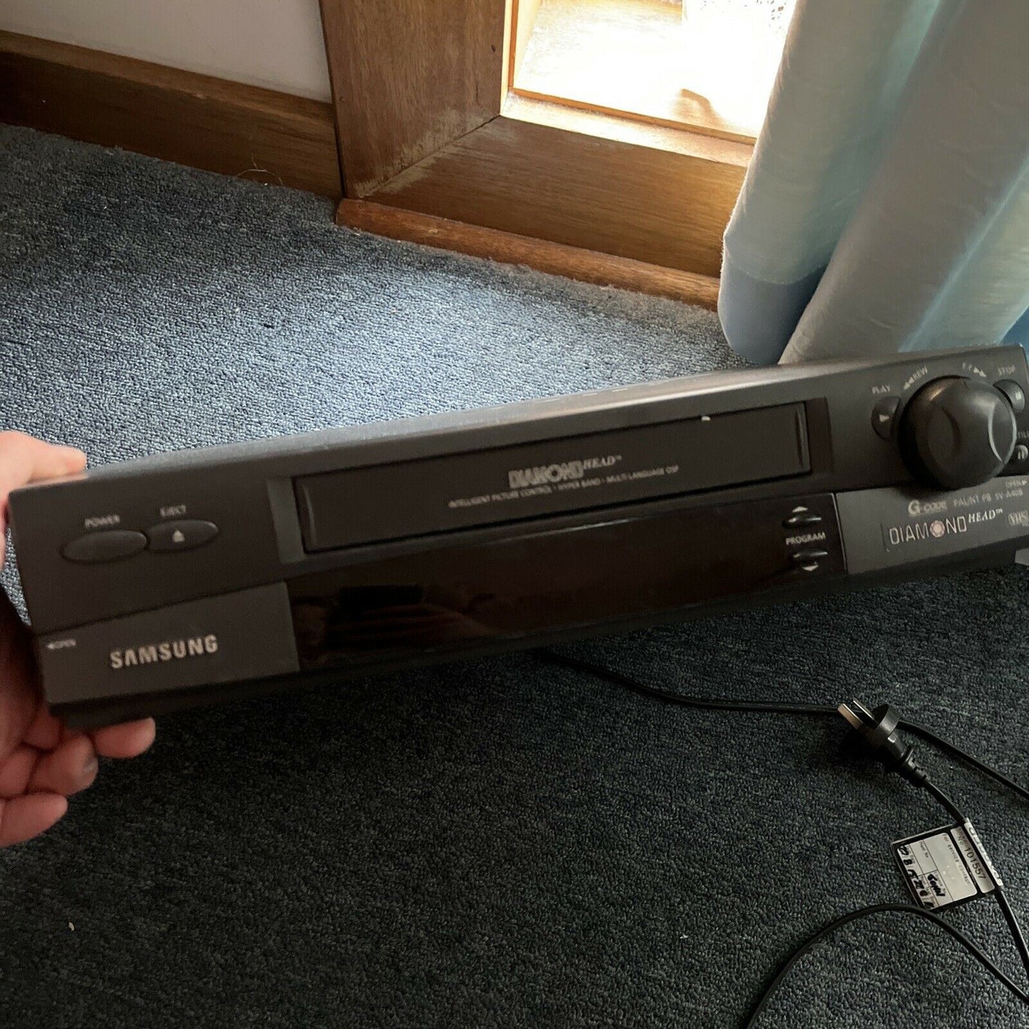 Samsung SV-A40B VCR VHS Player & Recorder *For Parts Or Repair