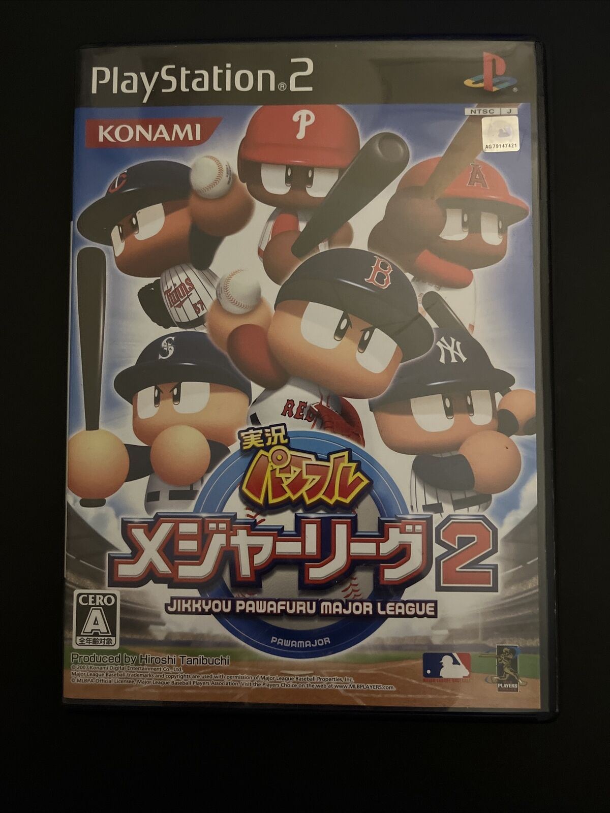 Jikkyou Powerful Major League Baseball 2 - PlayStation PS2 NTSC-J Japan