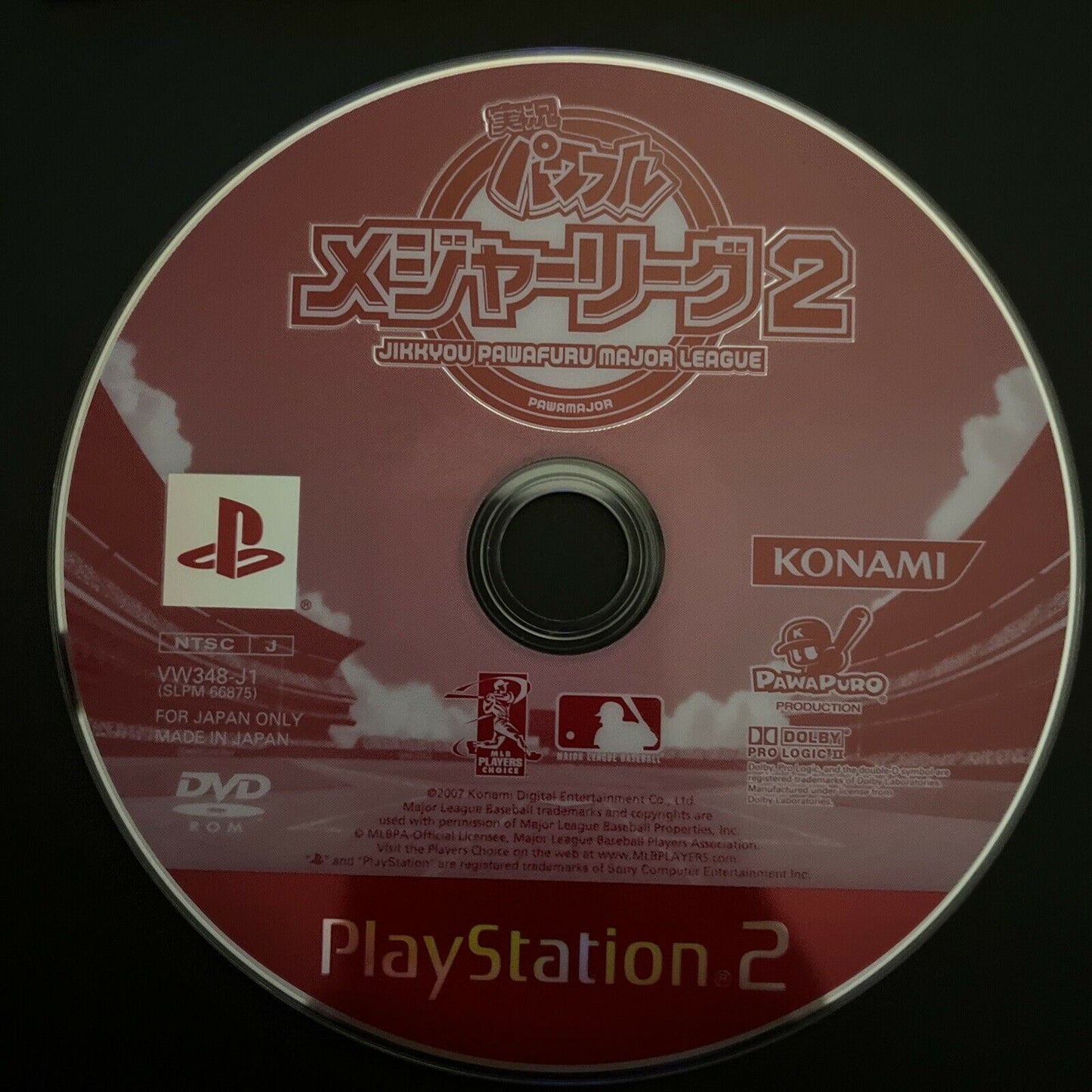 Jikkyou Powerful Major League Baseball 2 - PlayStation PS2 NTSC-J Japan