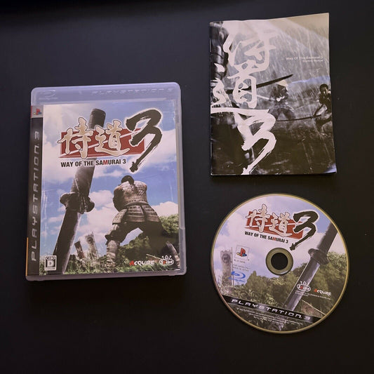 Way Of The Samurai 3 - PlayStation PS3 Japan Action Adventure Game