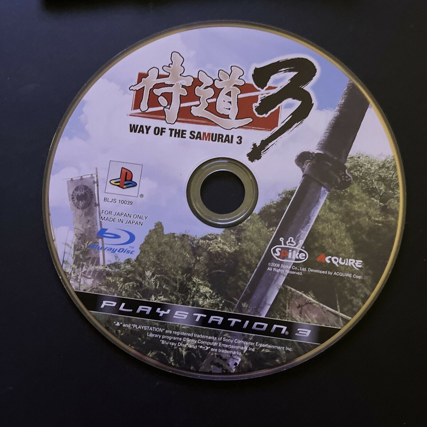 Way Of The Samurai 3 - PlayStation PS3 Japan Action Adventure Game